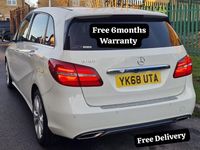 Used Mercedes B180 Exclusive 2018 White MPV