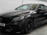Used Mercedes C200 AMG line 2019 Black Coupe