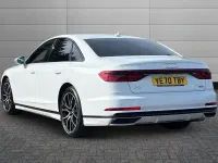 Used Audi A8 Black Edition 282 HP (207 kW) 2020 White Sedan