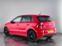 Used VW Polo R-line 110 HP (80 kW) 2017 Red Hatchback