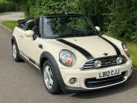 Used Mini Cooper Cabriolet 120 HP (88 kW) 2012 White Cabriolet