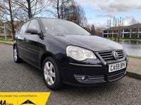 Used VW Polo Match 60 HP (44 kW) 2009 Black Hatchback