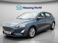 Used Ford Focus Titanium 125 HP (91 kW) 2020 Blue Hatchback