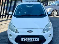 Used Ford Ka Zetec 69 HP (50 kW) 2010 White Hatchback