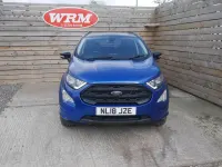 Used Ford Ecosport ST-Line 125 HP (91 kW) 2018 Blue SUV