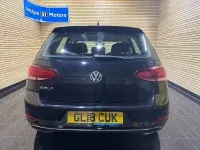 Used VW Golf VII SE 115 HP (84 kW) 2018 Black Hatchback