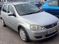 Used Vauxhall Corsa Design Edition 2004 Silver Hatchback