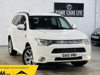 Used Mitsubishi Outlander P-HEV 2015 White Estate
