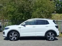 Used VW T-Cross R-line 110 HP (80 kW) 2023 White SUV