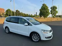 Used VW Sharan SEL 2017 White MPV