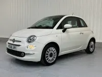Used Fiat 500 Lounge 69 HP (50 kW) 2018 White Hatchback