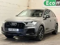Begagnad Audi Q7 Black Edition 231 HK (169 kW) 2020 Grå SUV