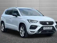Käytetty Seat Ateca FR 150 HP (110 kW) 2023 Valkoinen Katumaasturi