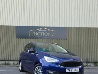 Used Ford C-MAX Zetec 125 HP (91 kW) 2018 Blue MPV
