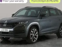 Used Skoda Kodiaq SportLine 150 HP (110 kW) 2021 Grey SUV