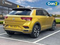 Used VW T-Roc R-line 147 HP (108 kW) 2018 Yellow SUV