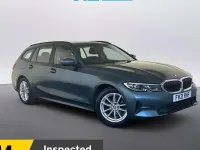 Used BMW 318 Comfort Edition 156 HP (114 kW) 2021 Blue Estate