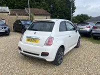 Used Fiat 500 S 69 HP (50 kW) 2015 White Hatchback