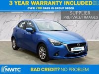 Used Mazda 2 90 HP (66 kW) 2016 Blue Hatchback