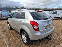 Used Ssangyong (KGM) Korando 178 HP (130 kW) 2017 Silver Van