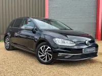 Used VW Golf VII R-line 150 HP (110 kW) 2019 Black Hatchback