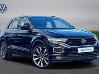 Used VW T-Roc R-line 150 HP (110 kW) 2022 Black SUV