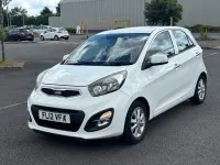 Used Kia Picanto 84 HP (61 kW) 2012 White Hatchback