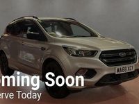 Used Ford Kuga ST-Line X 120 HP (88 kW) 2018 Silver SUV