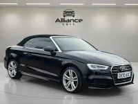 Used Audi A3 Cabriolet S-Line 2020 Black Cabriolet