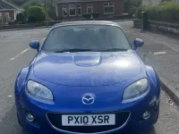 Used Mazda MX5 20th Anniversary 126 HP (92 kW) 2010 Blue Cabriolet