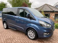 Used Ford Tourneo Titanium 130 HP (95 kW) 2020 Colbolt blue metallic MPV