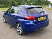 Used Peugeot 308 Allure 130 HP (95 kW) 2017 Blue Hatchback