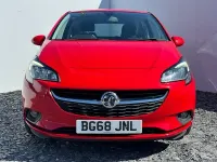 Used Vauxhall Corsa 75 HP (55 kW) 2018 Red Hatchback