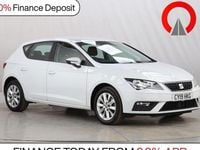 Used Seat Leon SE 130 HP (95 kW) 2019 White Hatchback