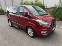 Used Ford Tourneo Custom Titanium 130 HP (95 kW) 2021 Red Van