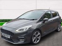 Used Ford Fiesta ST-Line X 125 HP (91 kW) 2018 Grey Hatchback