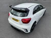 Used Mercedes A180 AMG line 109 HP (80 kW) 2015 White Hatchback