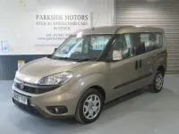 Käytetty Fiat Doblò Easy 95 HP (69 kW) 2017 Harmaa Tila-auto