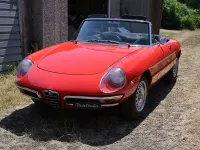 Used Alfa Romeo Spider 2007 Red Cabriolet