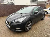 Usata Nissan Micra N-Connecta 90 CV (66 kW) 2017 Nero Utilitaria