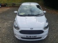 Used Ford Ka Plus Zetec 2018 White Hatchback