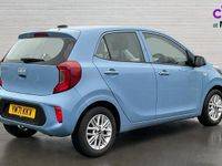 Used Kia Picanto 66 HP (48 kW) 2022 Blue Hatchback