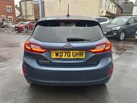 Used Ford Fiesta Titanium X 125 HP (91 kW) 2021 Blue Hatchback