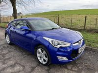 Used Hyundai Veloster 2012 Blue Hatchback
