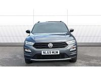 Usado VW T-Roc Design 150 HP (110 kW) 2019 Cinzento SUV