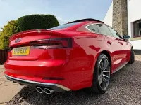 Usado Audi A5 Advanced 2018 Rojo Coupe
