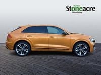 Used Audi Q8 Black Edition 375 HP (275 kW) 2021 Orange SUV