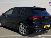 Used VW Golf VIII R-line 130 HP (95 kW) 2022 Black Hatchback