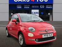 Used Fiat 500 Lounge 69 HP (50 kW) 2018 Pink Hatchback