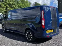 Used Ford Transit Custom Sport 170 HP (125 kW) 2022 Blue Van